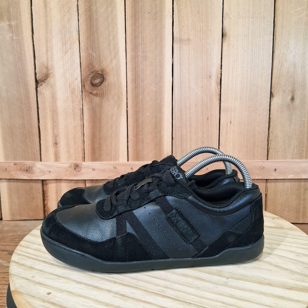 Xero Kelso Shoes Womens 8 Black Barefoot Minimalist Walking Gym Sneakers